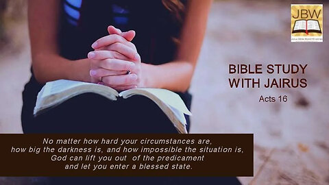 #Bible Study with #Jairus- #Acts 16 Paul coming to Derbe and then traveling to Lystra