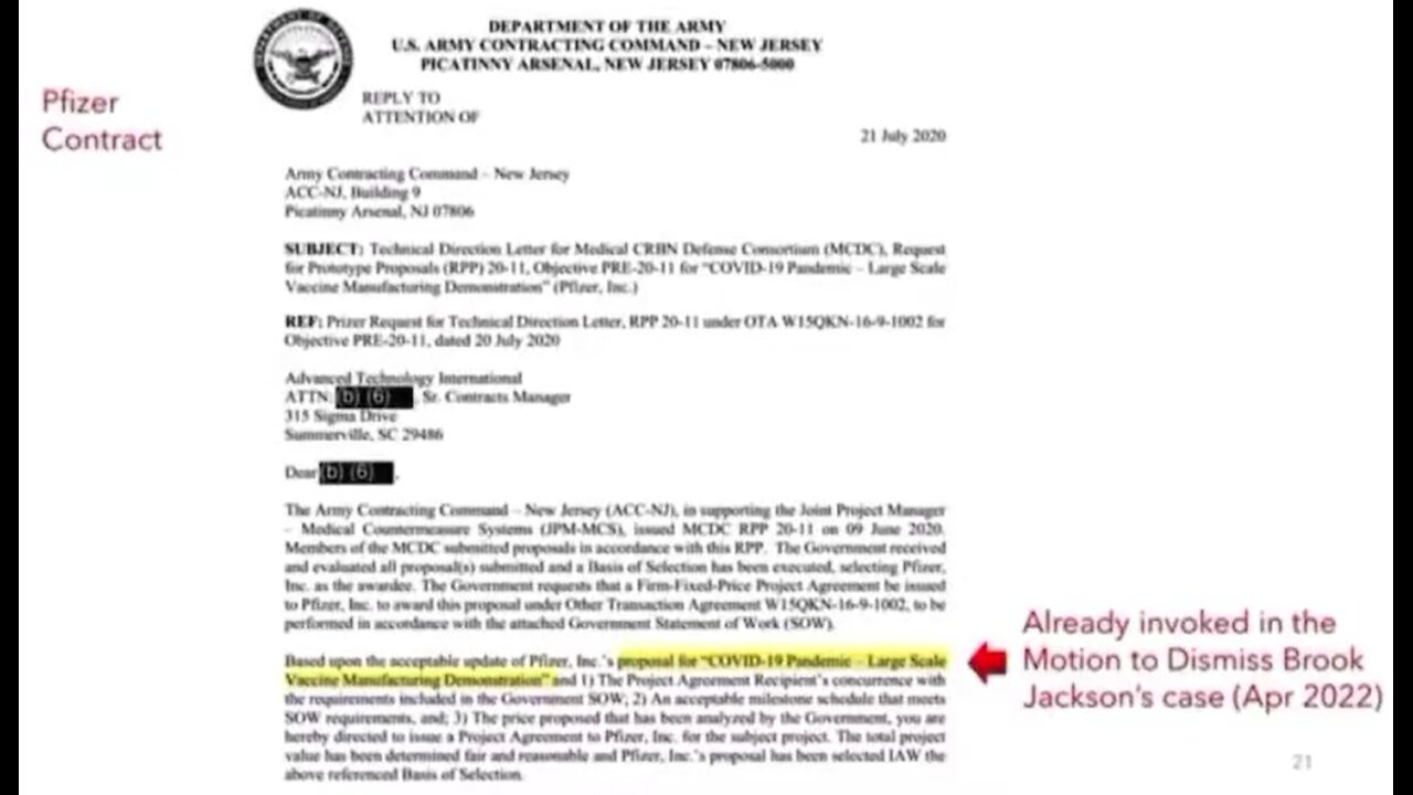 Pfizers defense in court We just delivered the FRAUD that the Government Ordered- Sasha Latypova