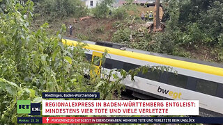Schweres Zugunglück in Baden-Württemberg – Tote und Verletzte