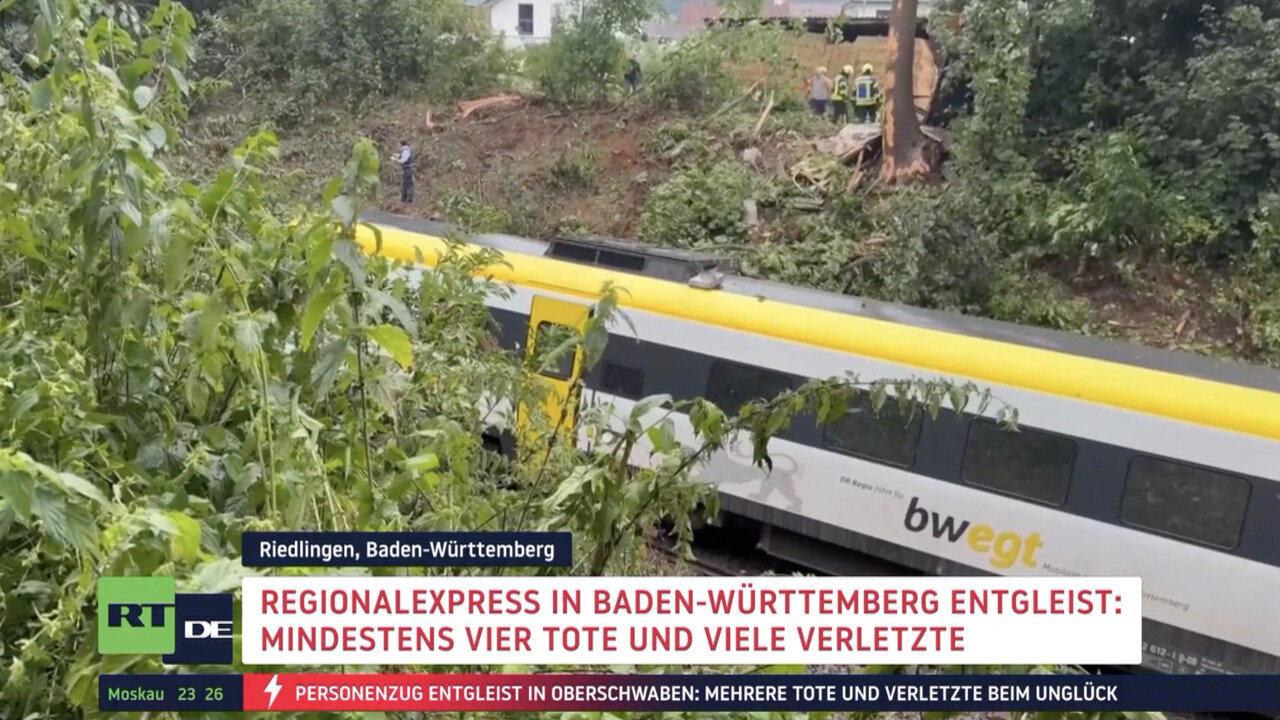 Schweres Zugunglück in Baden-Württemberg – Tote und Verletzte