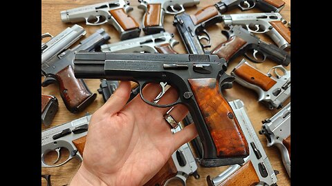 Mossad marked CZ75 Handguns