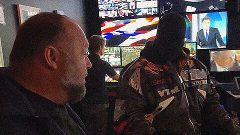 Ye and Owen Shroyer Backstage