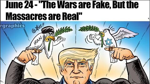 The Wars are Fake, But the Massacres are Real