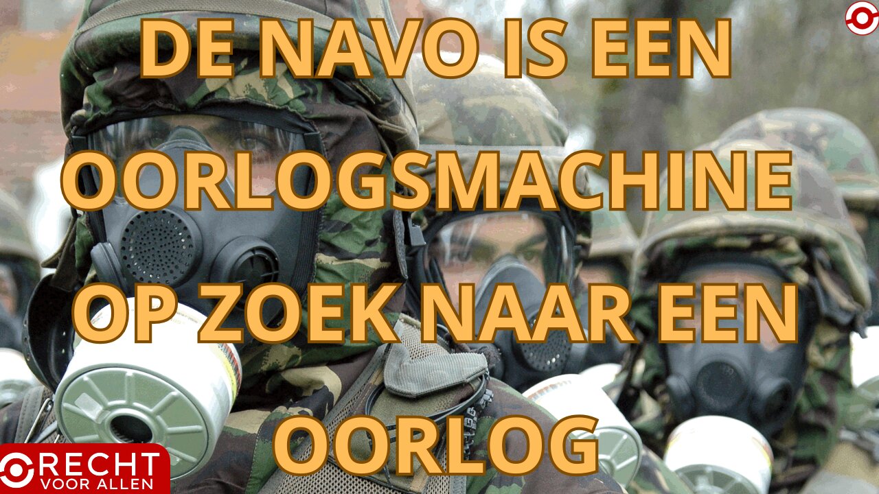 De NAVO is een oorlogsmachine op zoek naar een oorlog