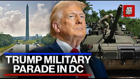 🔴LIVE: Trump | Trump military parade throughout DC on the president's birthday🔴