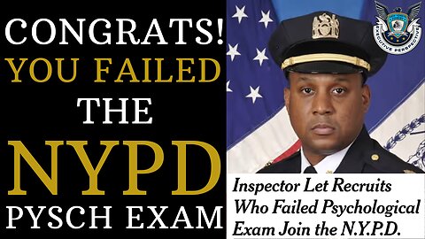 Does the NYPD's Psychological Exam Matter ?