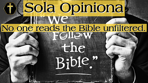 Is sola scriptura really a reliable path to Christian truth? No.