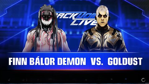 WWE 2k19 Finn Balor vs Goldust