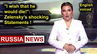 "I wish that he would die!": Zelensky's shocking Statements!