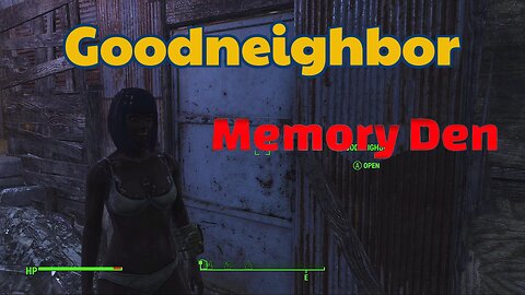 Fallout 4 visiting Good neighbor and memory den Busty Boobs Breast expansion
