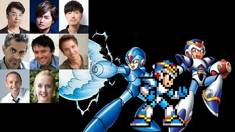Video Game Voice Comparison- Mega Man X (Mega Man)