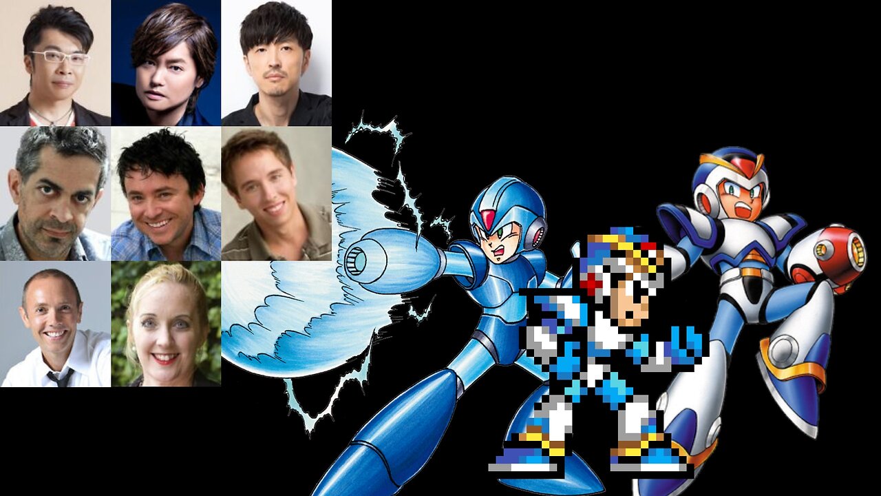 Video Game Voice Comparison- Mega Man X (Mega Man)
