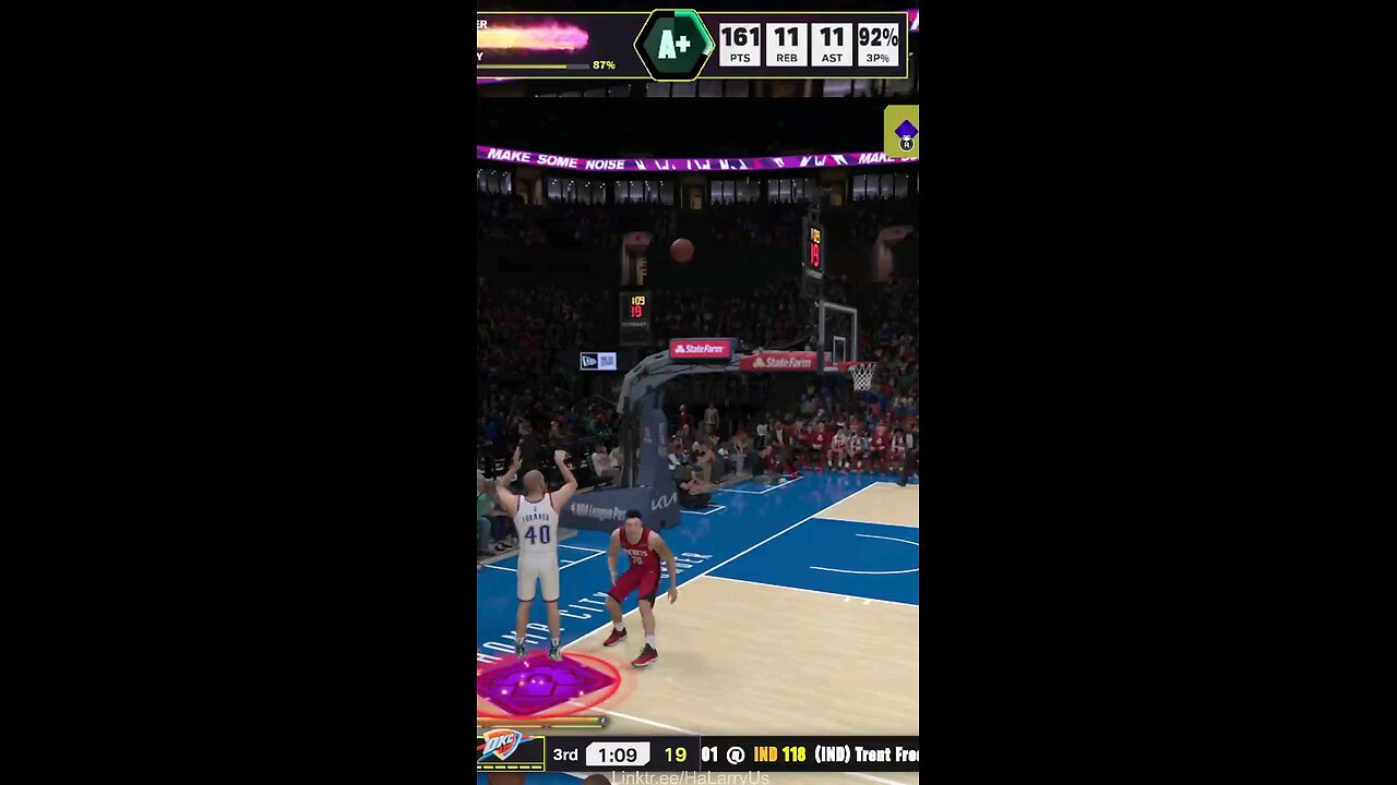 166 Point Triple Double #mycareer #nba2k #mycareer2k #nba2k25 #2k25 #2k