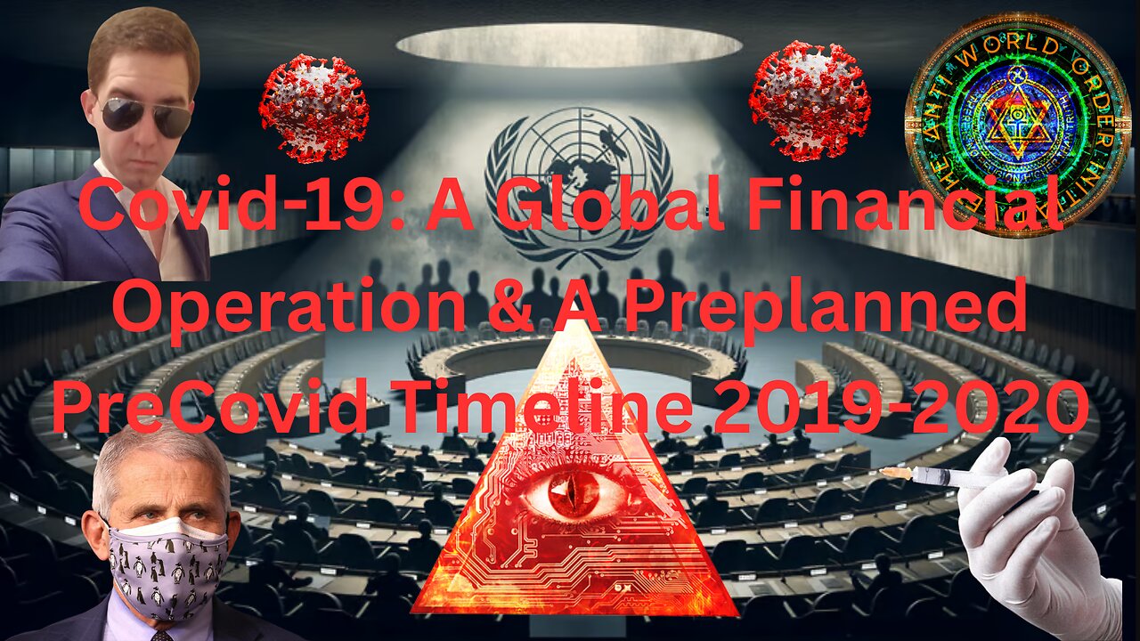 Covid-19: Evidence of a Global Financial Operation & Timeline of Institutional Planning