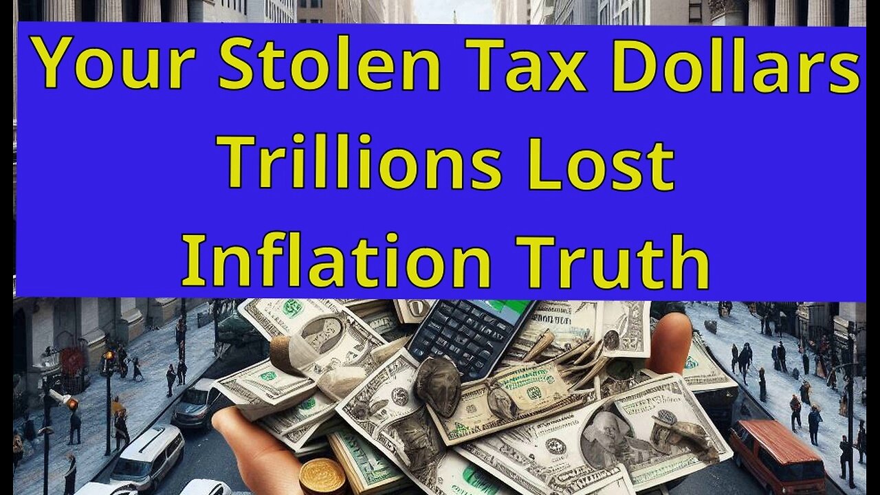 Stolen Tax Dollars, Global Inflation, Trillions Lost