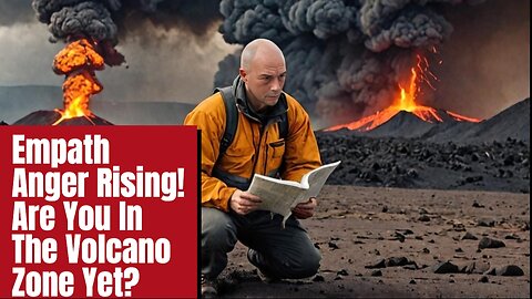 EMPATH ANGER Rising! Are YOU IN The Volcano Zone Yet?