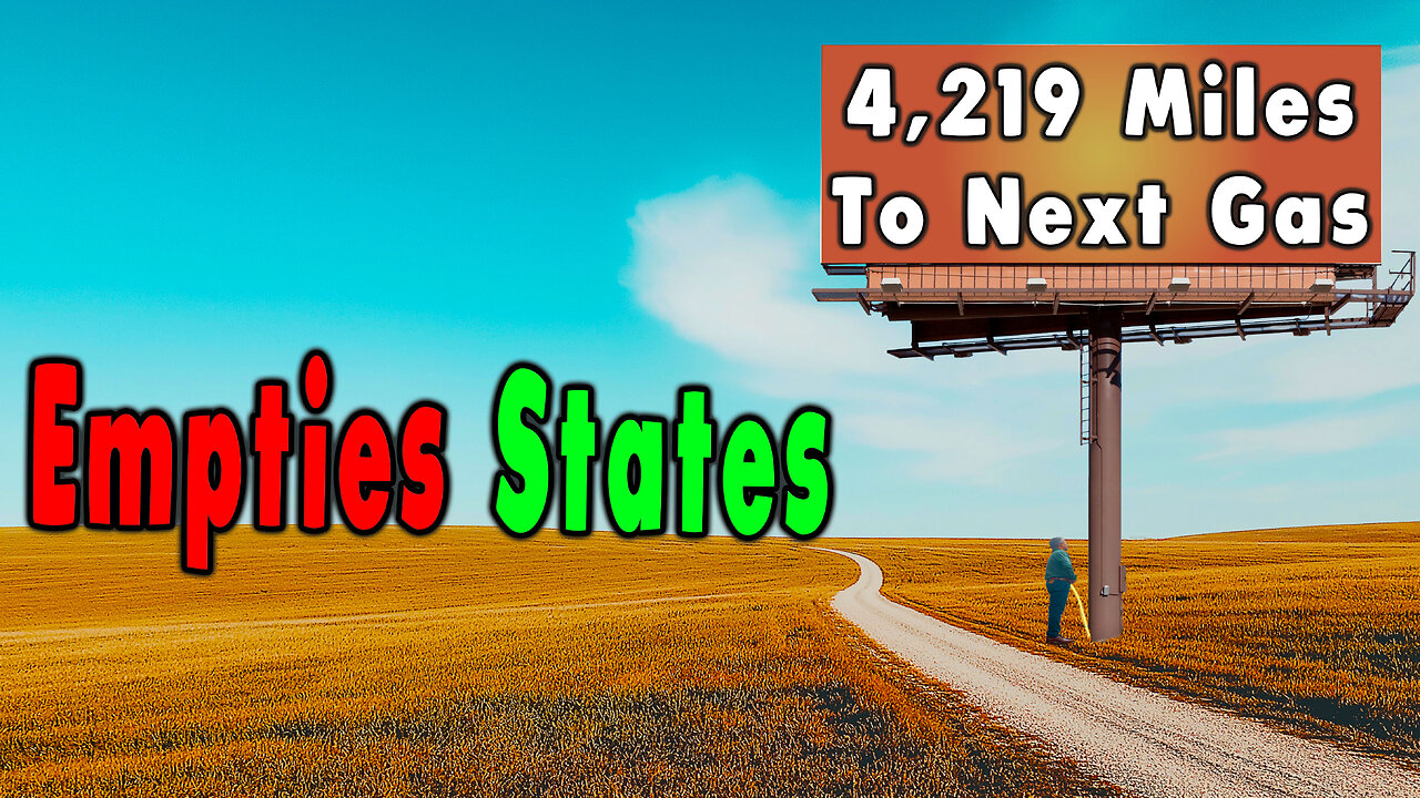 Half of America is Empty! 10 EMPTY States.