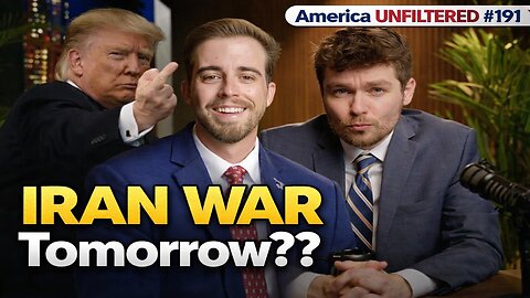 Nick Fuentes Talks About The Imminent Iran war REACTION| America Unfiltered #191