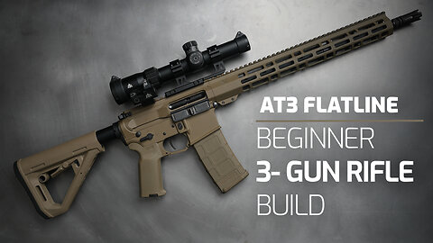 Beginner 3-Gun Competition AR Build | AT3 Build Of The Month