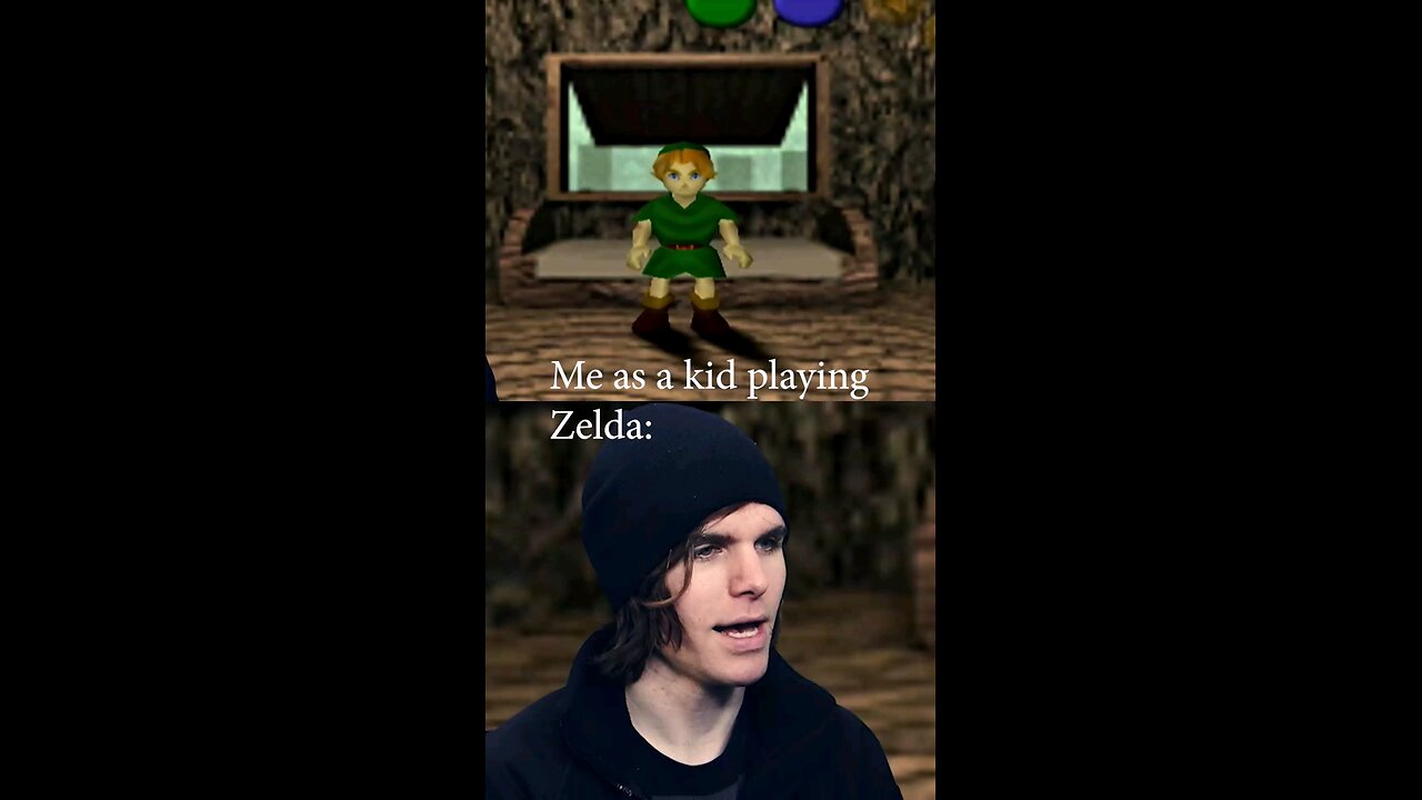 playing zelda as a kid #funny #game #videogame #lol #fyp #cool #awesome #fun