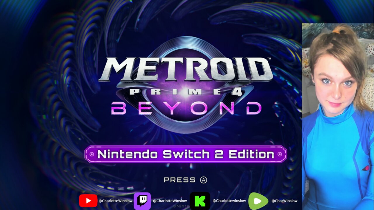 Metroid noob plays METROID PRIME 4 in Samus cosplay