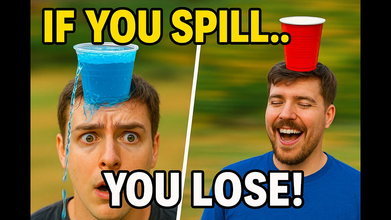 If You Spill, You Lose! 💦 | Ultimate Balance & Laugh‑Out‑Loud Challenge