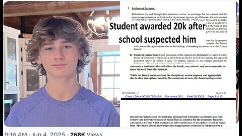 Student to get 20k after being suspended for using term “illegal alien”