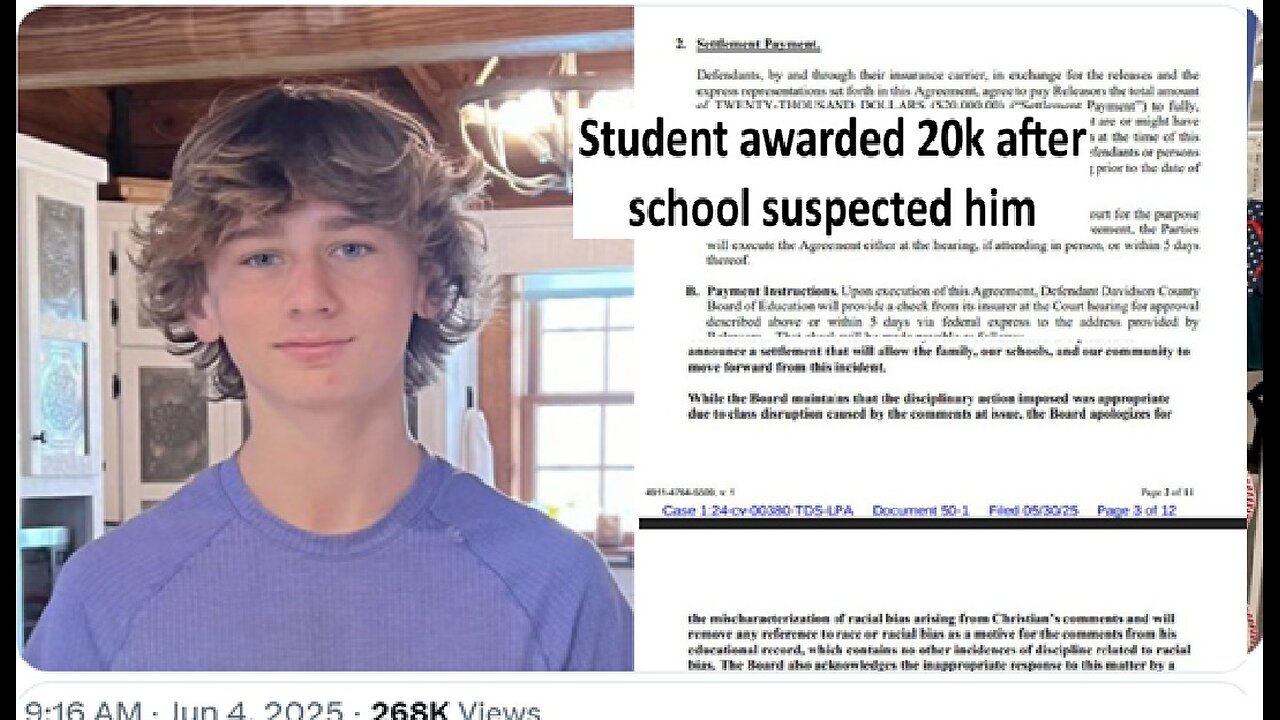 Student to get 20k after being suspended for using term “illegal alien”