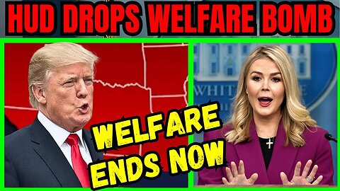 TRUMP GOES OFF!! “You Want a Check? GET A JOB!” — New Bill Ends Welfare as We Know It!