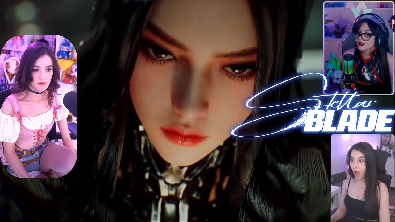 Gamer Girls React to Eve vs Tachy 💔 “No... Not Her.” | Stellar Blade
