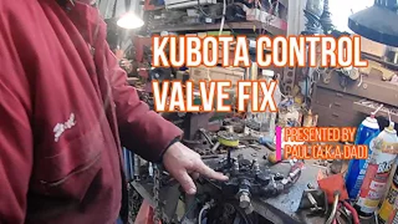 Kubota Hydraulic Valve Spring Fix