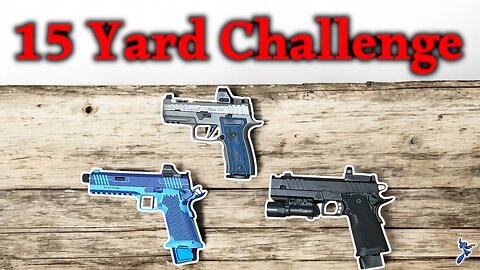 p320 AXG vs Platypus vs Prodigy comp - 15 Yard Challenge