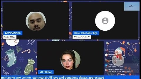 🛑 (CLIP) VICTORIA J ON SAMMANNYC'S PANEL GETS OWNED BY "RON'S OTHER ALTER EGO" 1-11-26