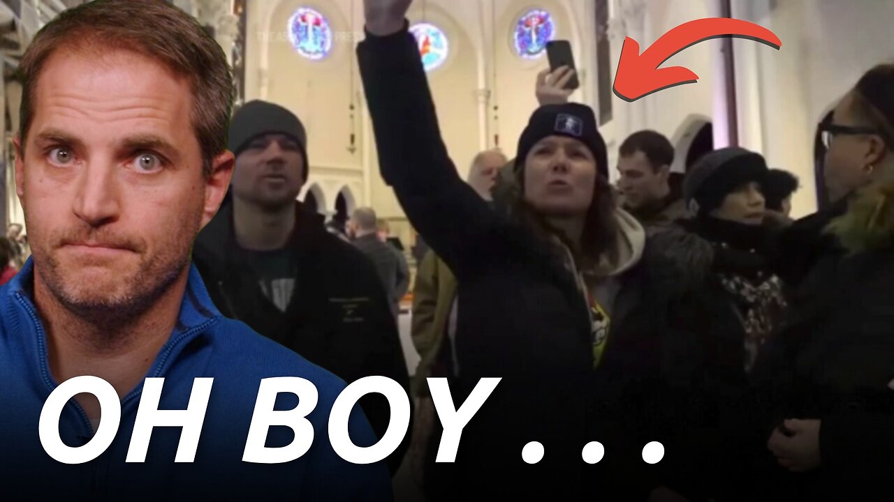 Protesters STORM Church Service, Then This Happens . . .