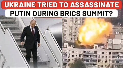 Ukraine Tried To Assassinate Putin Amid BRICS Meet Attack In Resort City Hours After Plane Lands…