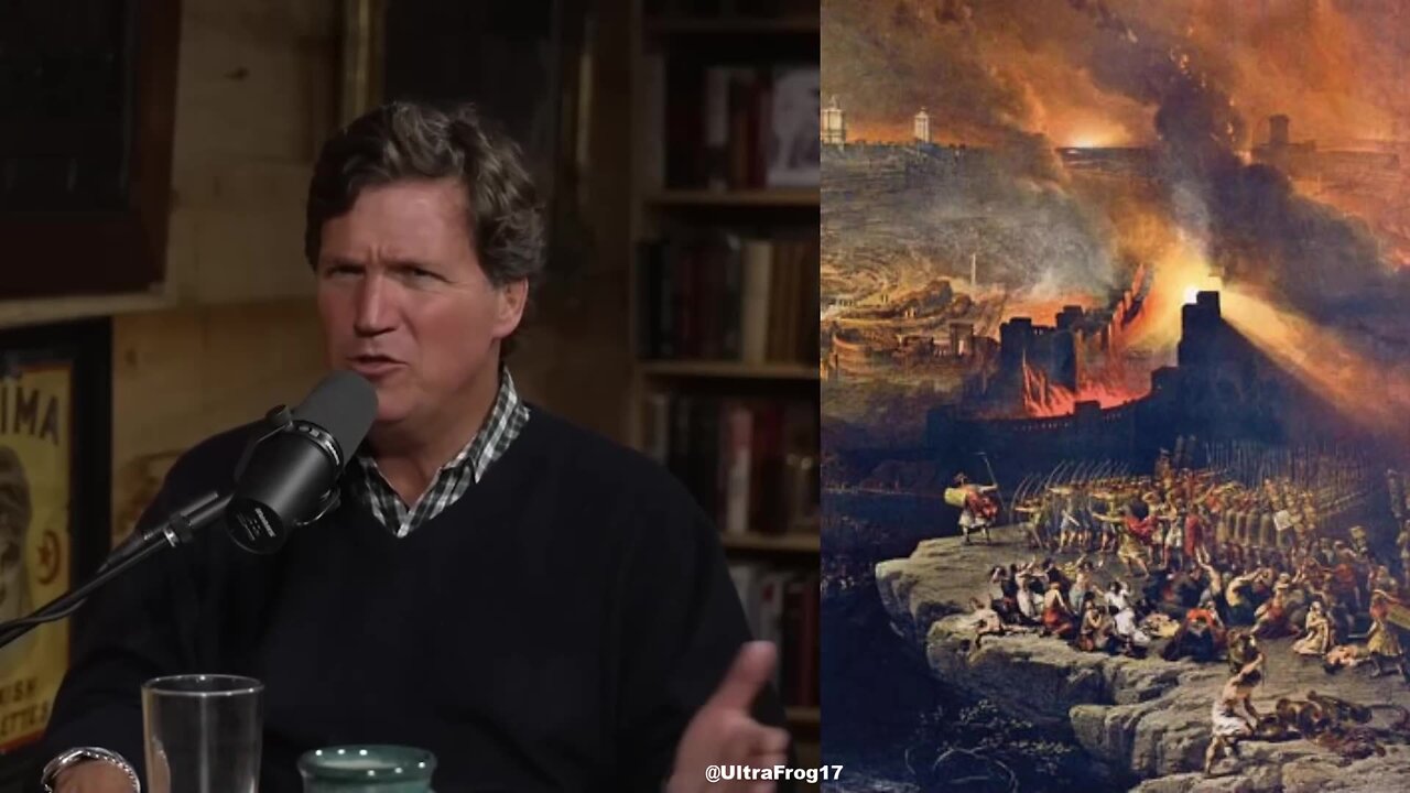 TUCKER CARLSON - Important conversation on the End Times and the Fall of Jerusalem