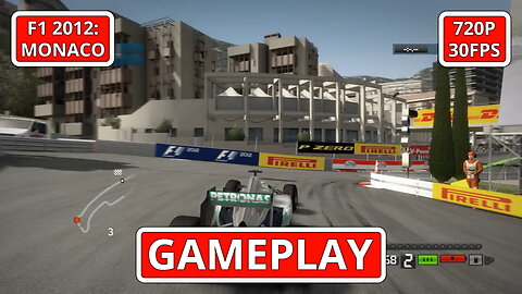 F1 2012: Monaco: Gameplay - (PC HD) [720p30FPS]