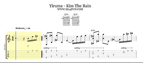 Kiss The Rain - Yiruma