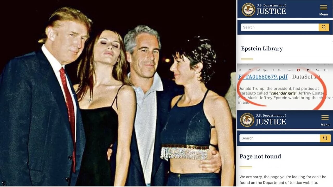 Trump-Epstein Dangerous Relations: “Calendar Girls” File hidden from the DOJ Dossier