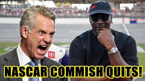 NASCAR commissioner RESIGNS after Michael Jordan lawsuit EXPOSES INFLAMMATORY Text Messages!