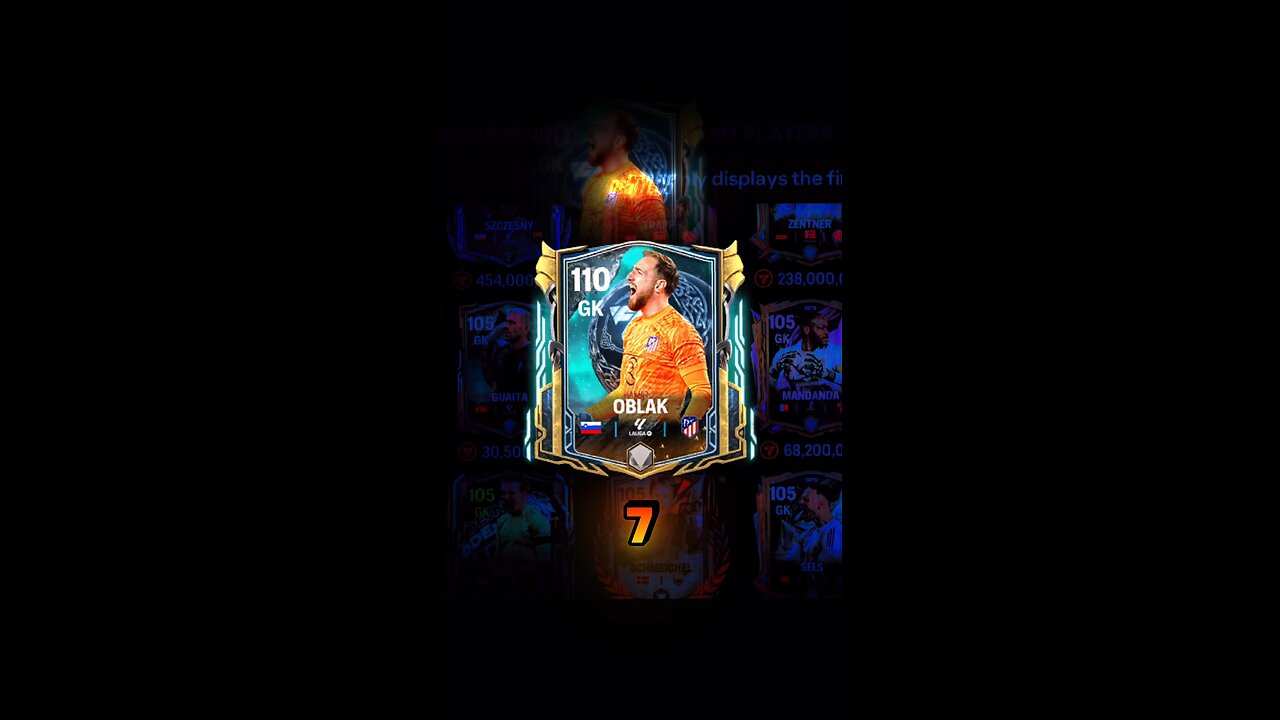Top 10 GK in FC Mobile 25 #eafcmobile25​ #fcmobile25​ #fifamobile​ #shorts​