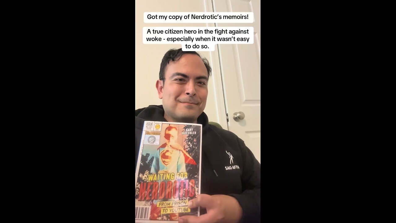 Got my copy of Nerdrotic’s memoirs!