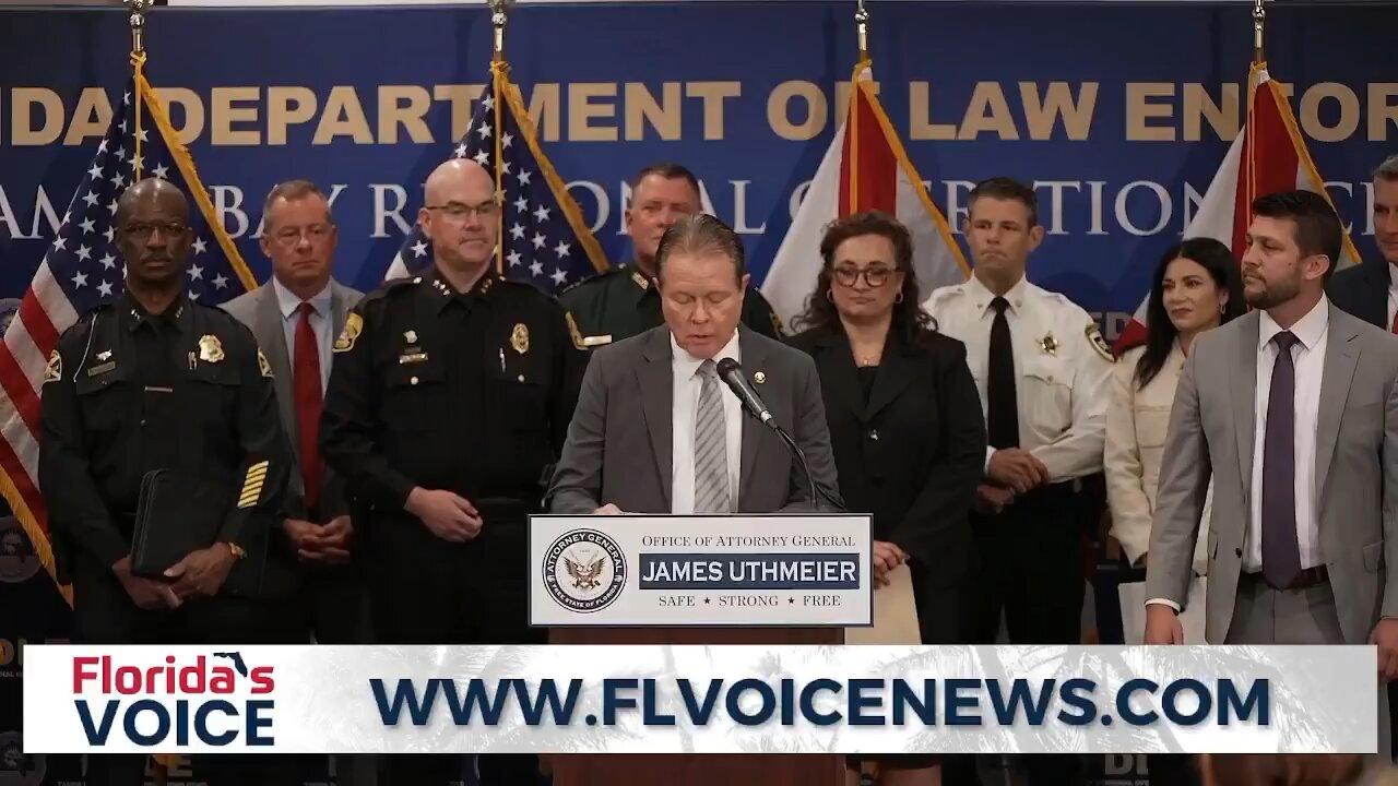 U.S. Marshals & Florida officials announce LARGEST single child rescue operation in 🇺🇸 history.