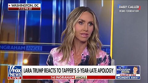 Lara Trump Reveals Jake Tapper Called Her Before Releasing Biden Cover-Up Book