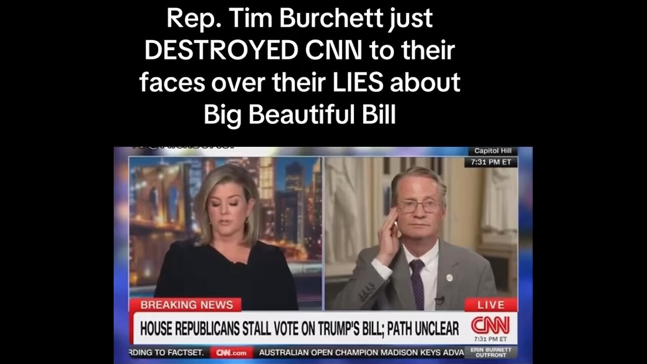 Tim Burchett defends the big beautiful bill