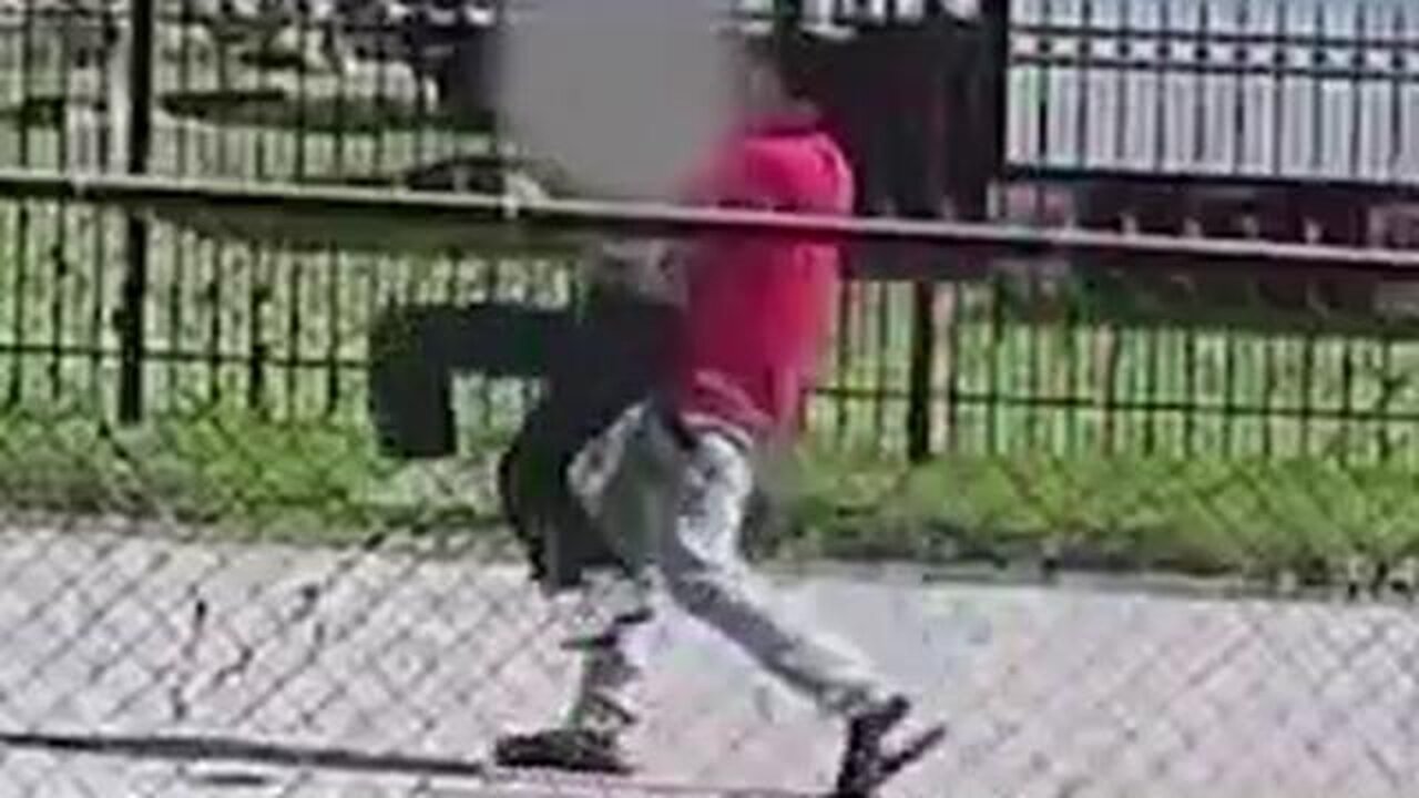 BREAKING： Surveillance video shows a violent Illegal Alien in Harris county kidnap rape