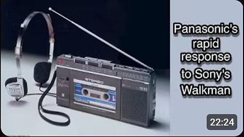 🚀 Panasonic’s Emergency Response to Sony Walkman 📼 | How They Scrambled to Catch Up!