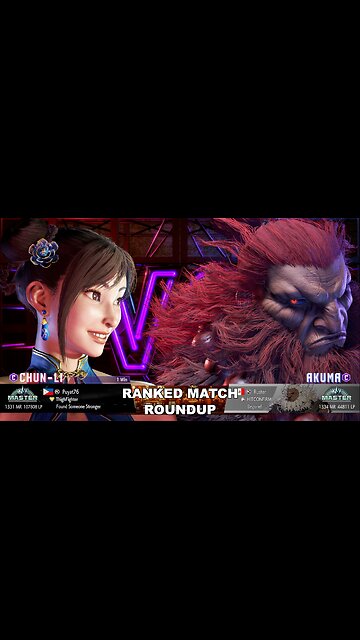 Kuya Kalbo SF6 Ranked Roundup. Chun Li Master Rank [Hori Fight Stick]