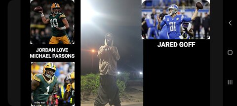LION VS PACKERS WIT NEWLY EQUIPPED MICHAEL PARSONS JORDAN LOVE DID DATT JARED GOFF CHOCKED GANG💪🏾🔵