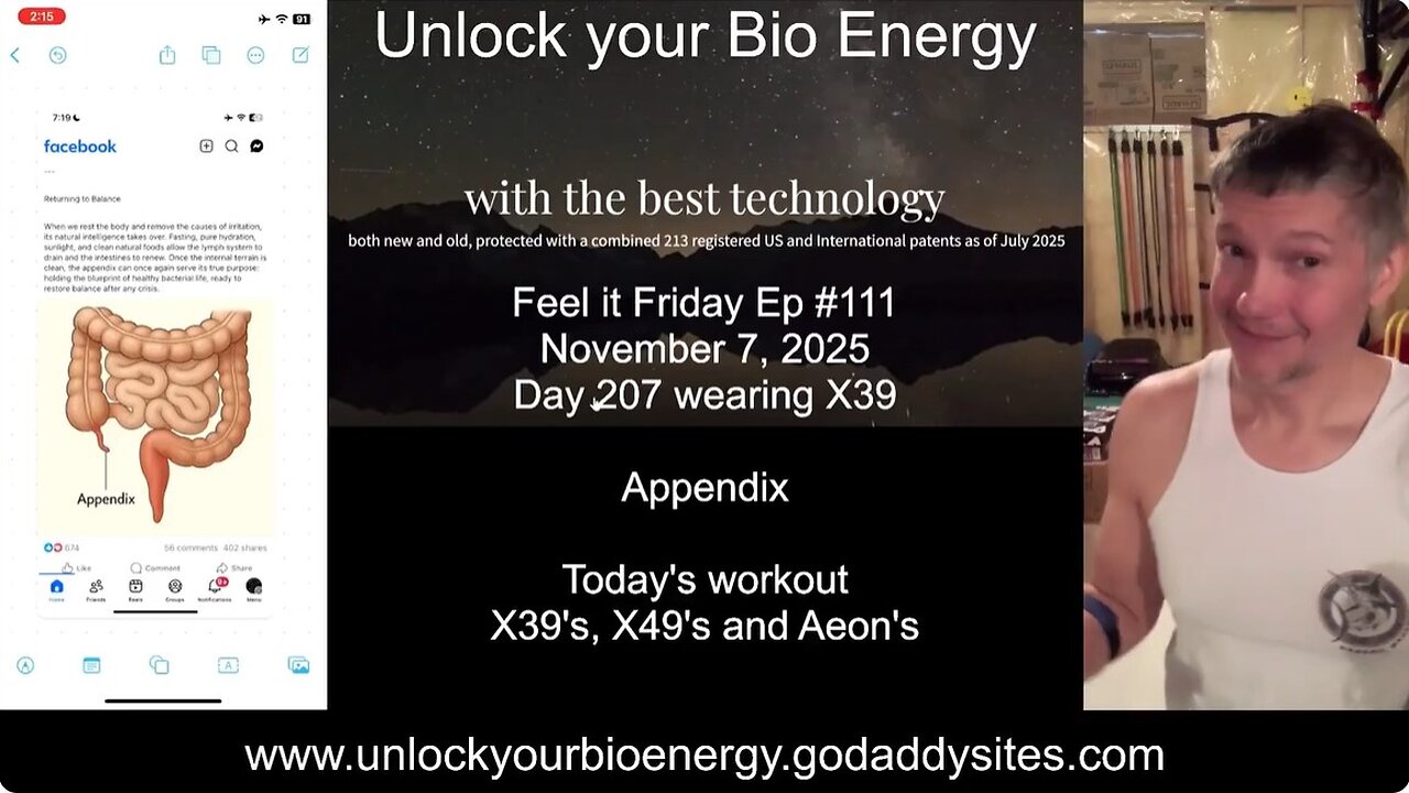 The appendix, Feel it Friday Ep 111 November 7, 2025